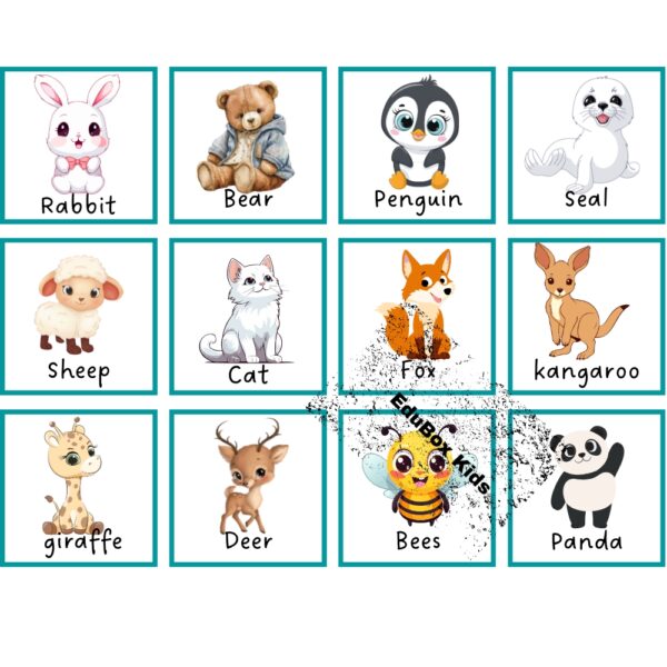animal flashcards for kids1