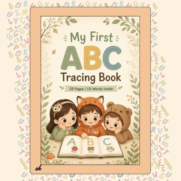 alphabet tracing & handwriting practice workbook (1000 x 1000 px)