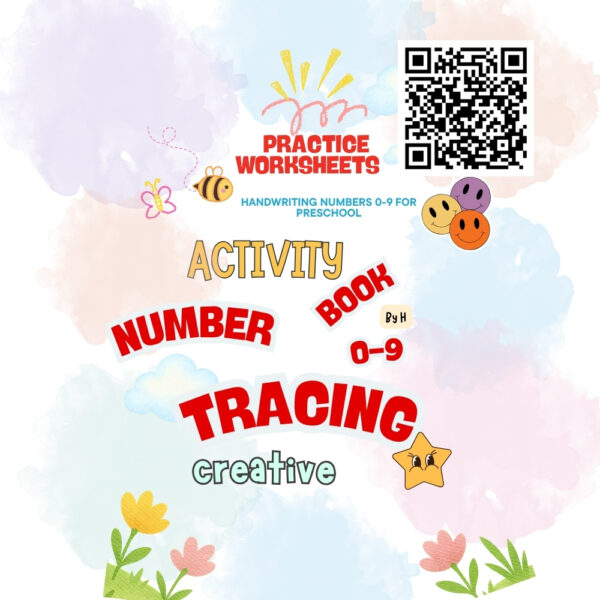 number tracing workbook for preschool kids